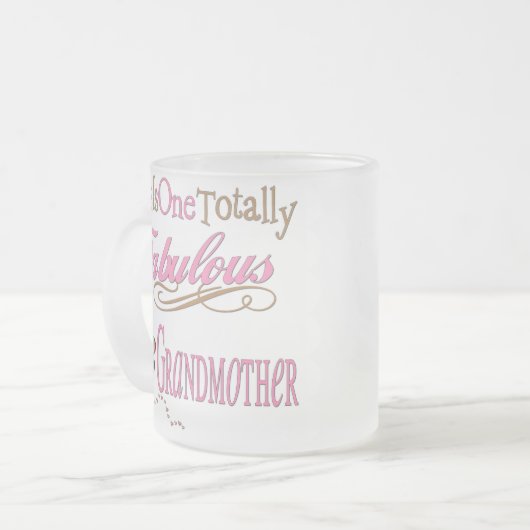 Beste Großmutter überhaupt Mattglastasse (Vorderseite Links)