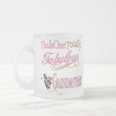 Beste Großmutter überhaupt Mattglastasse (Links)