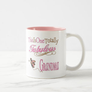Beste Großmutter überhaupt Zweifarbige Tasse