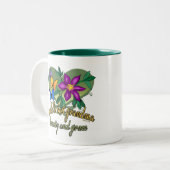 Beste Großmutter überhaupt Zweifarbige Tasse (Vorderseite Links)