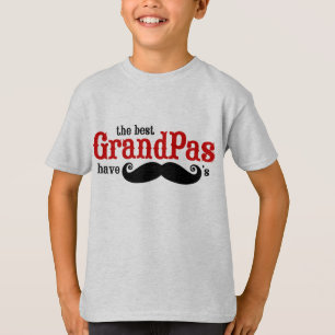 Beste Großväter haben Schnurrbart-T - Shirt