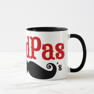 Beste Großväter haben Schnurrbart-Tasse Tasse