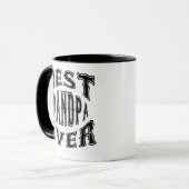 Beste Großvater-überhaupt Tasse (Vorderseite Links)