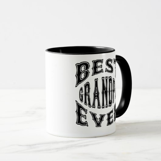 Beste Großvater-überhaupt Tasse (VorderseiteRechts)
