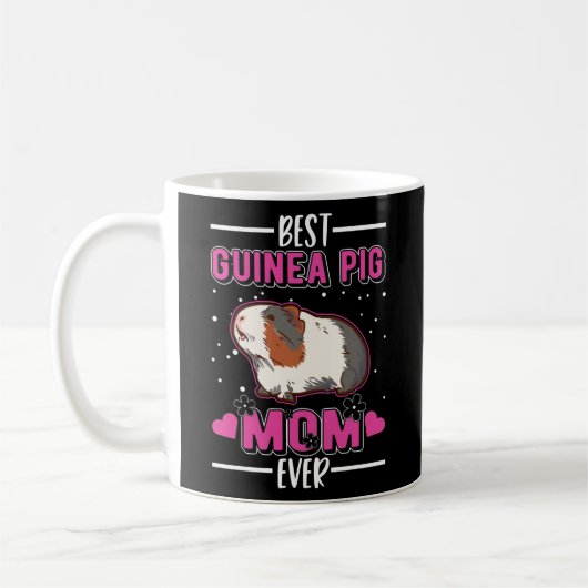 Beste Guinea Schweinefleisch Mama je  Kaffeetasse (Links)