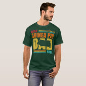Beste Guinea Schweinefleisch Vater je Guinea Schwe T-Shirt (Vorne ganz)