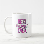 Beste halmoni überhaupt Großmutter Kaffeetasse (Links)