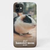 Beste Hamster-Mama je Modernes, individuelles Foto Case-Mate iPhone Hülle (Rückseite)