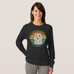 Beste Hamster-Mama je Retro Vintag Hamster-Mama T-Shirt