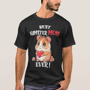 Beste Hamster-Mama Niedlich Valentinstag Girls H T-Shirt