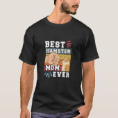 Beste Hamster-Mama T-Shirt (Vorderseite)