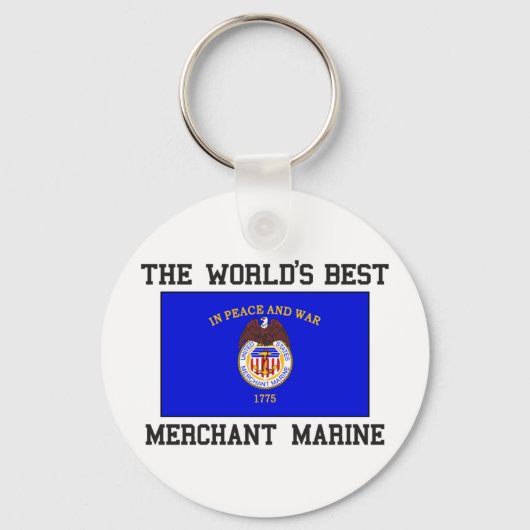 Beste Handelsmarine Schlüsselanhänger (Vorderseite)