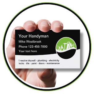 Beste Handwerker Geschäftskarten Visitenkarte