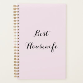 Beste Hausfrau Planner Planer