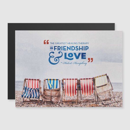 Beste Heiltherapie Magnetkarte (Vorne/Hinten)