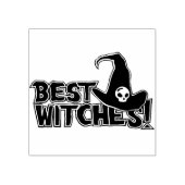 Beste Hexen Halloween Punchelgrüße Briefmarke der Gummistempel (Prägung)