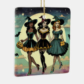 Beste Hexen Keramikornament (Rechts)