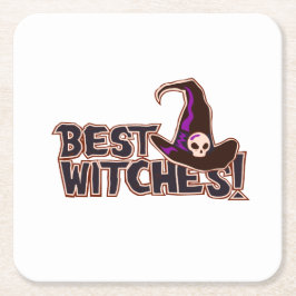Beste Hexen Rechteckiger Pappuntersetzer