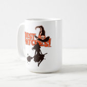Beste Hexenmeisterschaft-Tasse Kaffeetasse (Vorderseite Links)