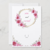 beste Hochzeitskarte Einladung (Vorderseite)