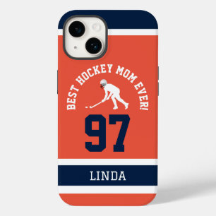 Beste Hockey-Mama je Jersey Style iPhone Ca Case-Mate iPhone 14 Hülle