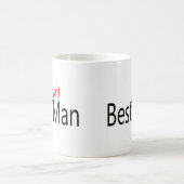 Beste homosexueller Mann-Hochzeit Kaffeetasse (Mittel)