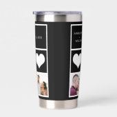 Beste Hubby je Minimalistische FotoCollage Thermobecher (Rechts)