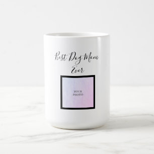 Beste Hund-Mama je Script-Hundebesitzer mit Foto Kaffeetasse
