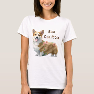 Beste Hunde Mama Corgi für eine positive Stimmung T-Shirt