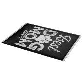 Beste Hunde-Mama je Blanket Schneidebrett (Ecke)