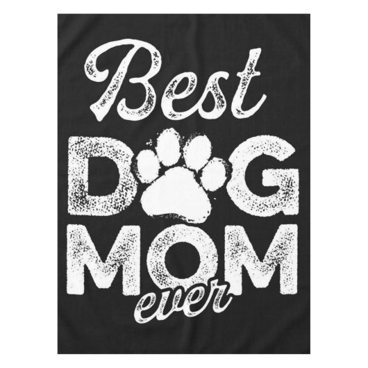 Beste Hunde-Mama je Blanket Tischdecke (Vorderseite)