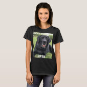 Beste Hunde-Mama je Foto Spaß Niedliche Welpe Pet T-Shirt (Vorne ganz)