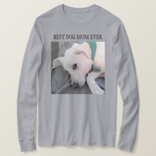 Beste Hunde-Mama je Niedlicher weißer Hund mit Ska T-Shirt