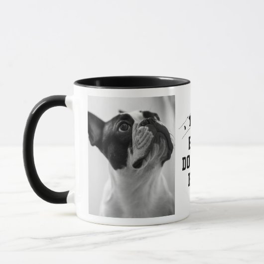 Beste Hunde-Mama je Personalisiertes Foto Tasse (Links)