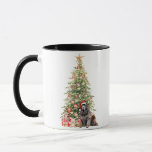 Beste Hunde-Mama überhaupt Wasserfarbe Weihnachten Tasse