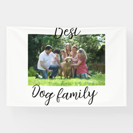 Beste Hundefamilie Mutter Papa Tierfreund Urlaub Banner (Horizontal)