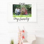 Beste Hundefamilie Mutter Papa Tierfreund Urlaub Banner (InSitu)
