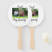 Beste Hundefamilie Mutter Papa Tierfreund Urlaub Fächer (Vorne und Hinten)