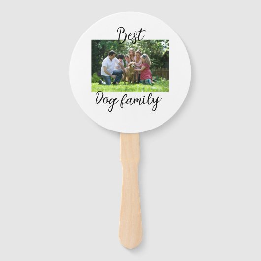 Beste Hundefamilie Mutter Papa Tierfreund Urlaub Fächer (Vorderseite)