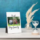 Beste Hundefamilie Mutter Papa Tierfreund Urlaub Fotoplatte (Seite)