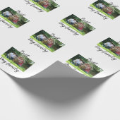 Beste Hundefamilie Mutter Papa Tierfreund Urlaub Geschenkpapier (Ecke)