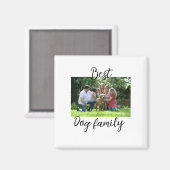 Beste Hundefamilie Mutter Papa Tierfreund Urlaub Magnet (Vorderseite/Rückseite)