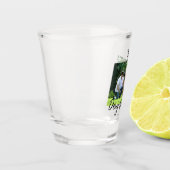 Beste Hundefamilie Mutter Papa Tierfreund Urlaub Schnapsglas (Links)