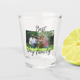 Beste Hundefamilie Mutter Papa Tierfreund Urlaub Schnapsglas