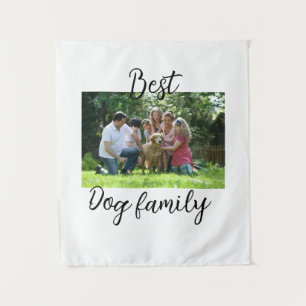 Beste Hundefamilie Mutter Papa Tierfreund Urlaub Wandteppich