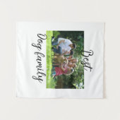 Beste Hundefamilie Mutter Papa Tierfreund Urlaub Wandteppich (Vorderseite (Horizontal))