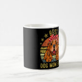 Beste Hundelandschaft je Cocker Spanischmüttertag Kaffeetasse (VorderseiteRechts)