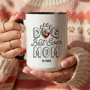 Beste Hundemama Aller Zeiten Herz Pfotenabdruck Ha Tasse