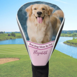 Beste Hundemama Foto Vorlage benutzerdefiniertes H Golf Headcover