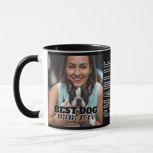Beste Hundemutter Aller Modernes Benutzerdefiniert Tasse (Links)